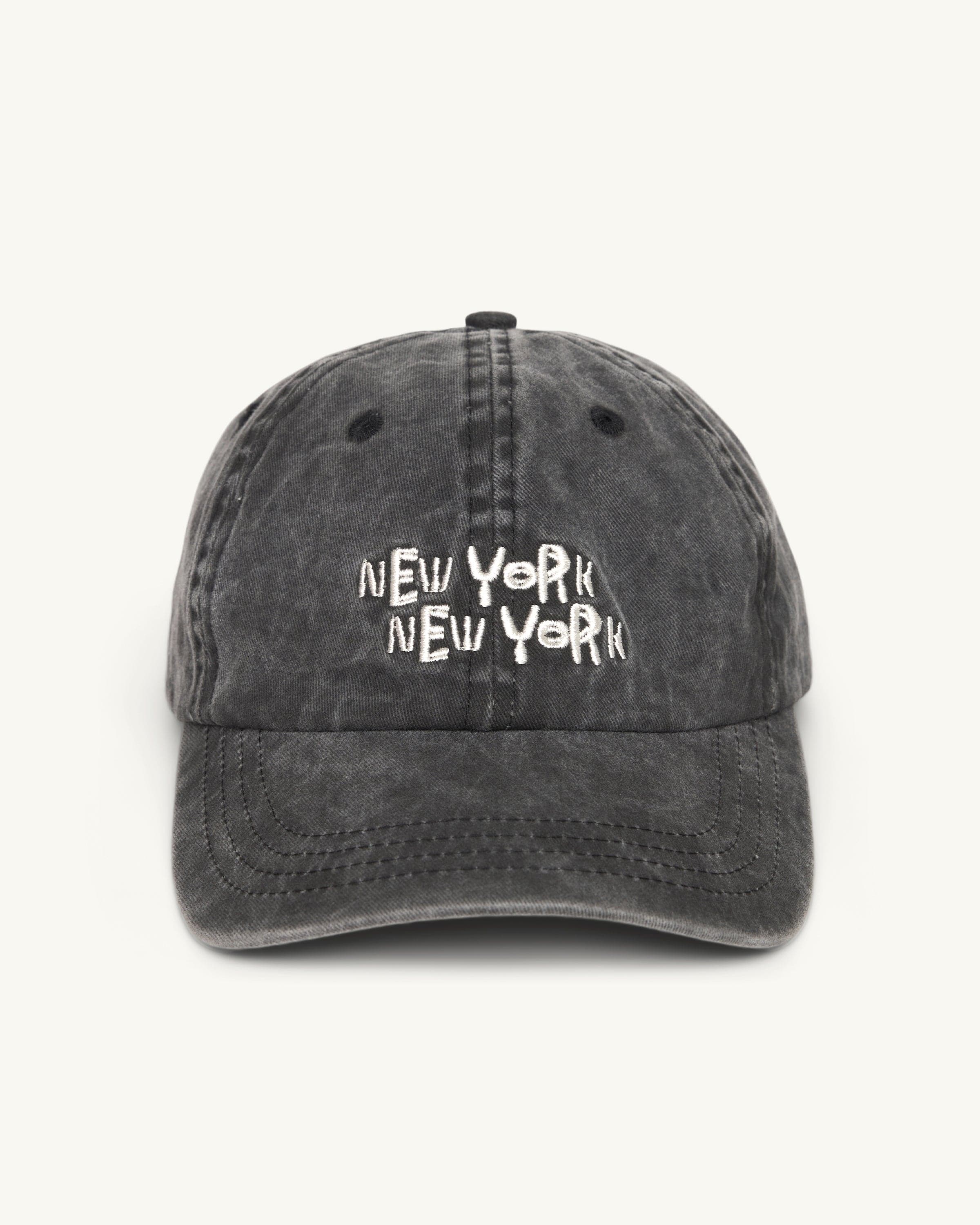 80s NY Cap - Black