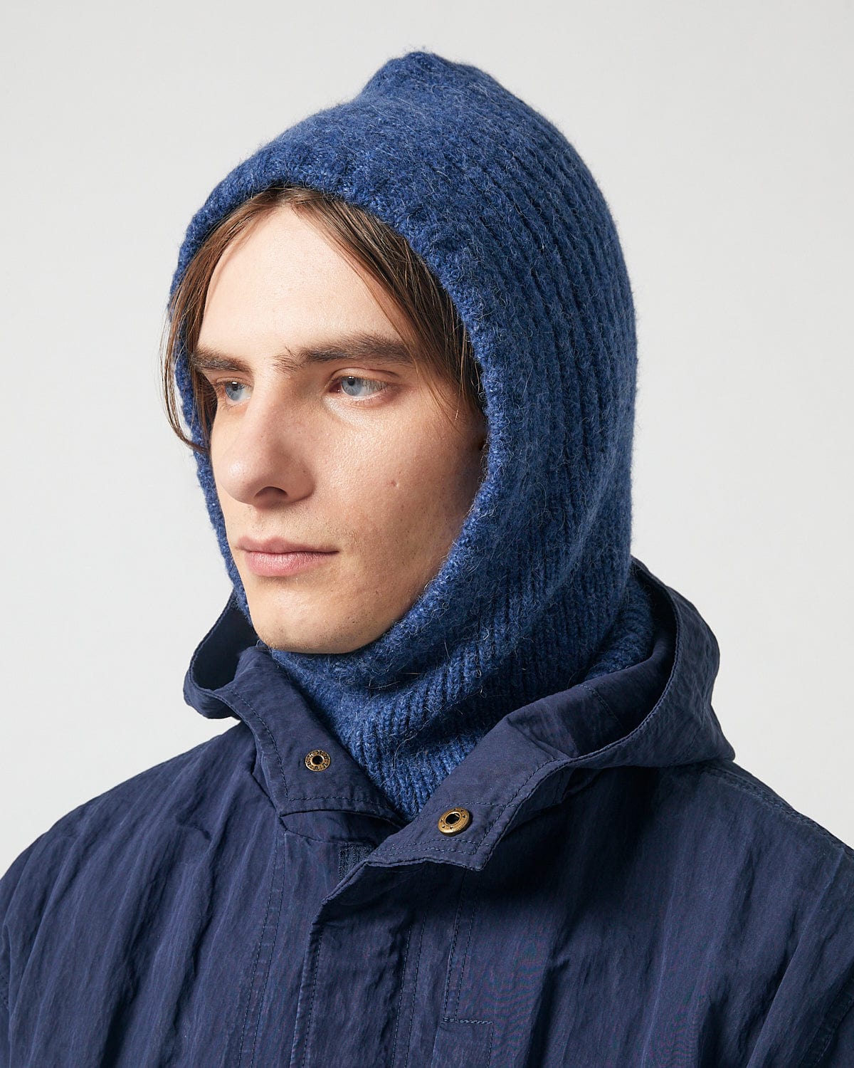 Alpaca Balaclava - Indigo - Image 3