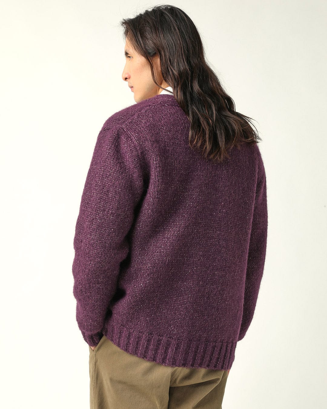 Alpaca Lurex Cardigan - Image 4
