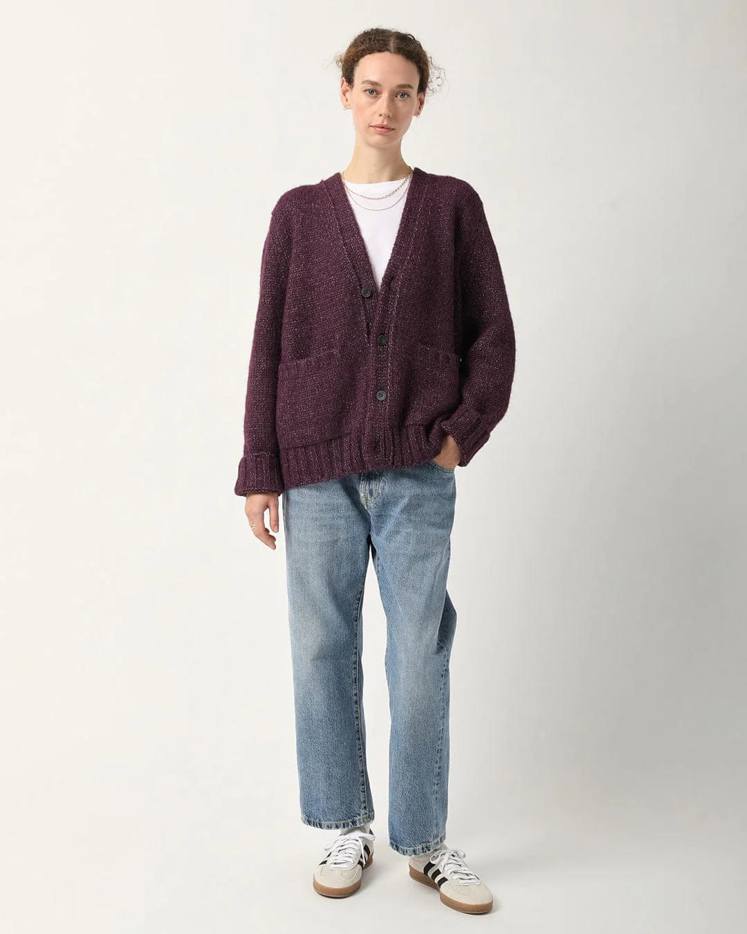 Alpaca Lurex Cardigan - Image 5