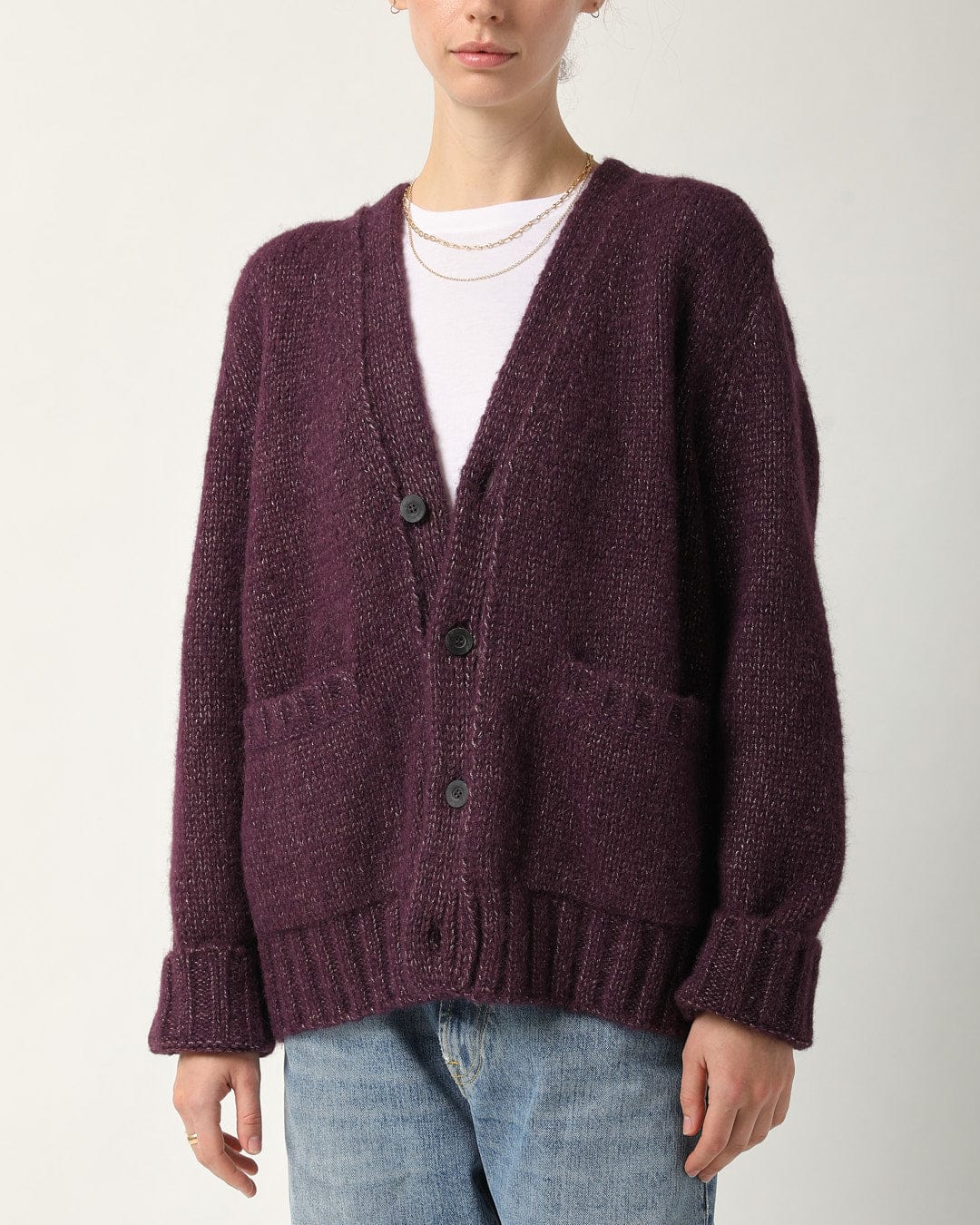 Alpaca Lurex Cardigan - Image 6