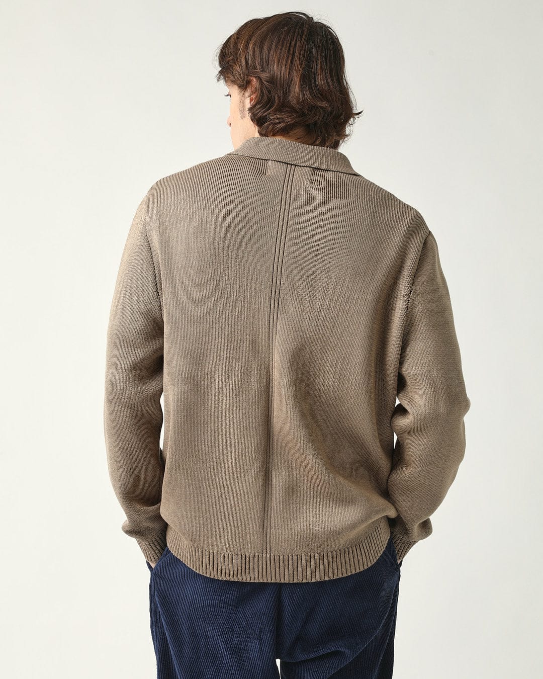 Buttondown Sweater - Camel - Image 4