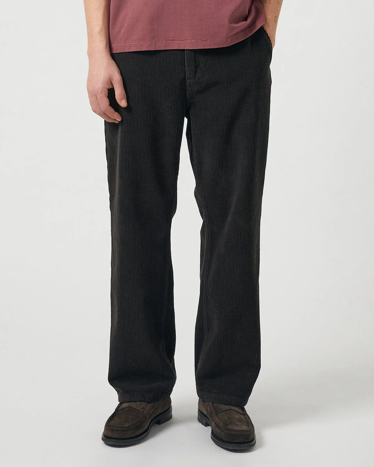 Cord Trouser - Brown - Image 3