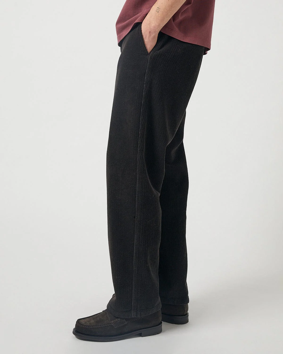 Cord Trouser - Brown - Image 4
