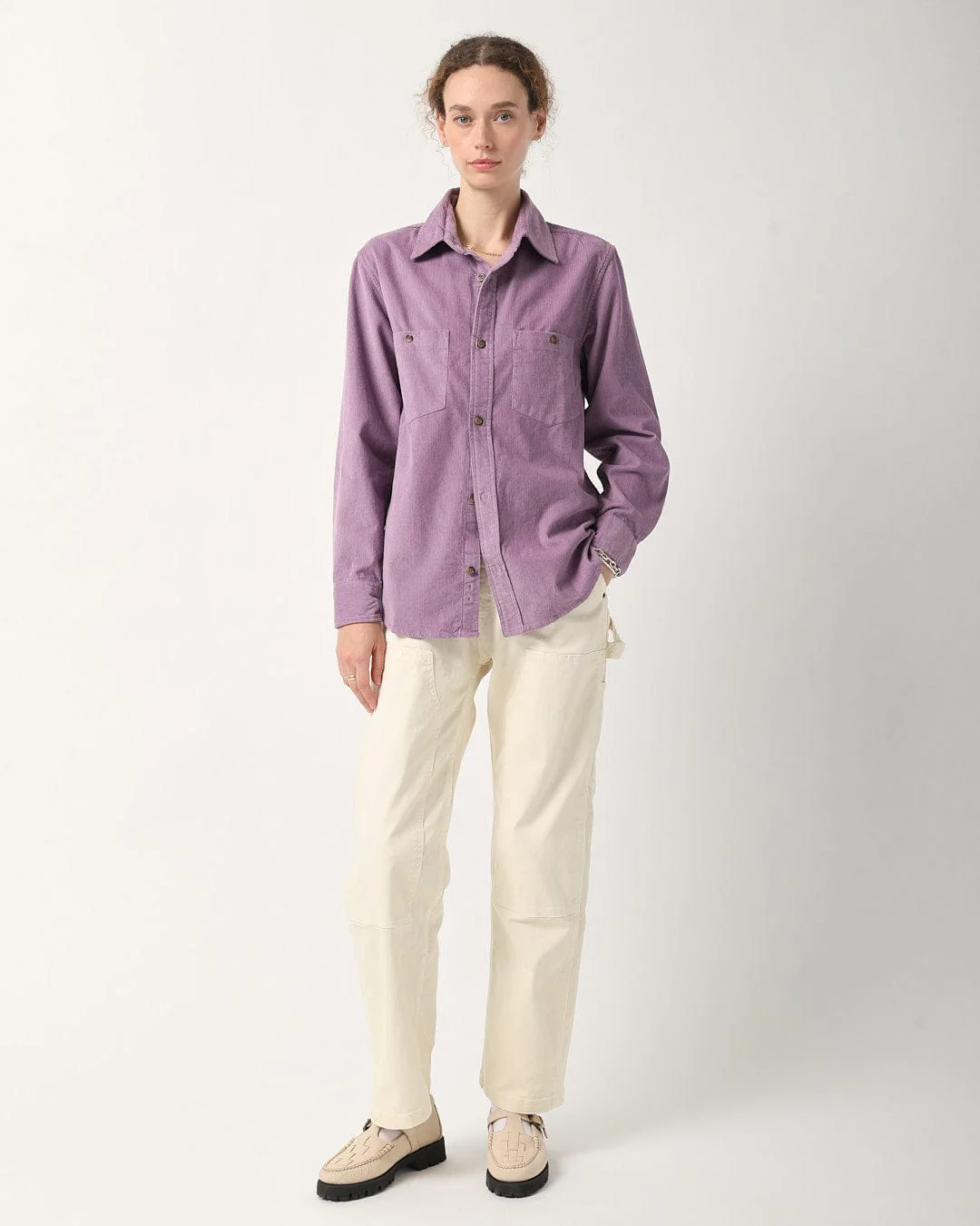 Corduroy LS - Purple - Image 4