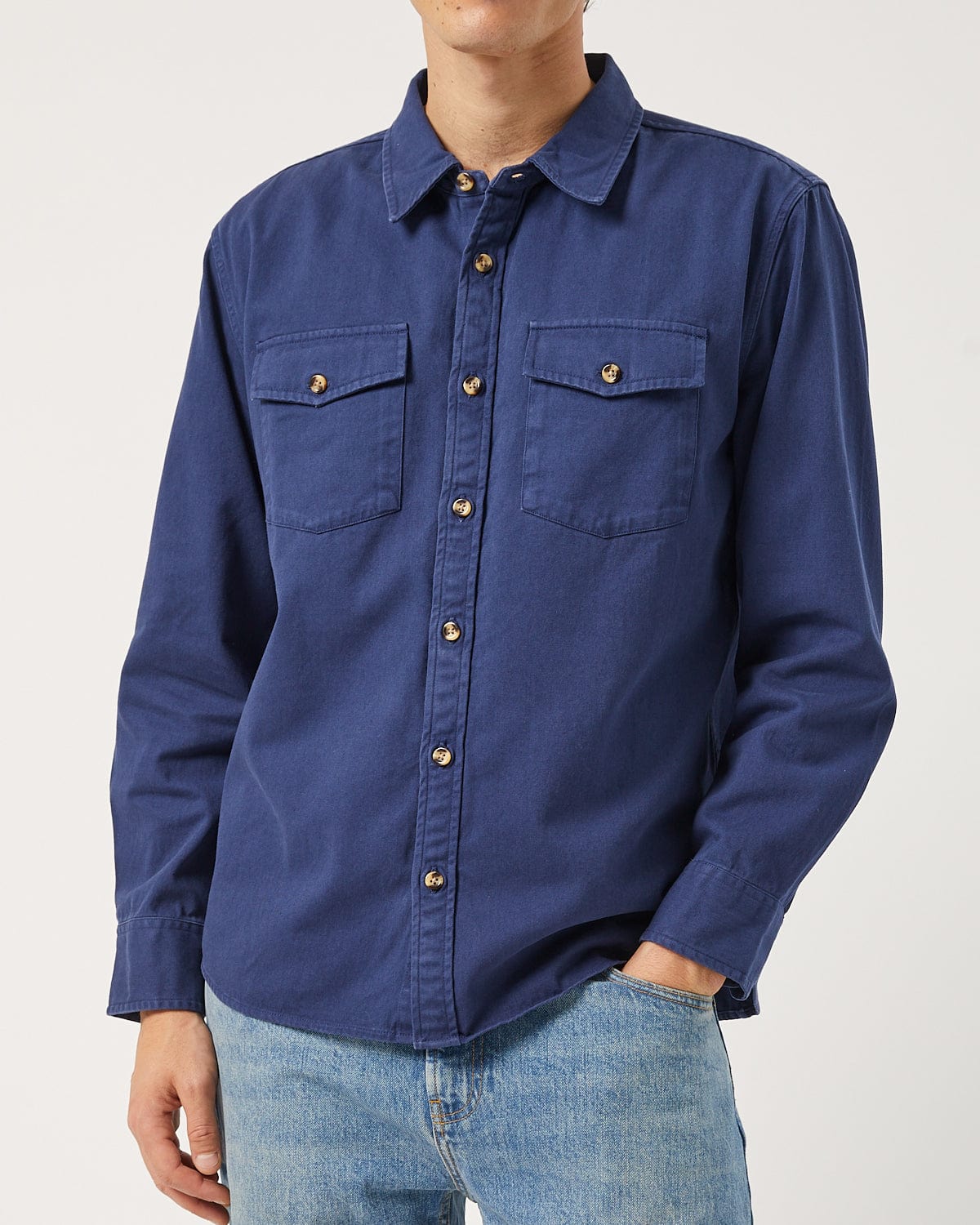 Denim LS - Navy - Image 2