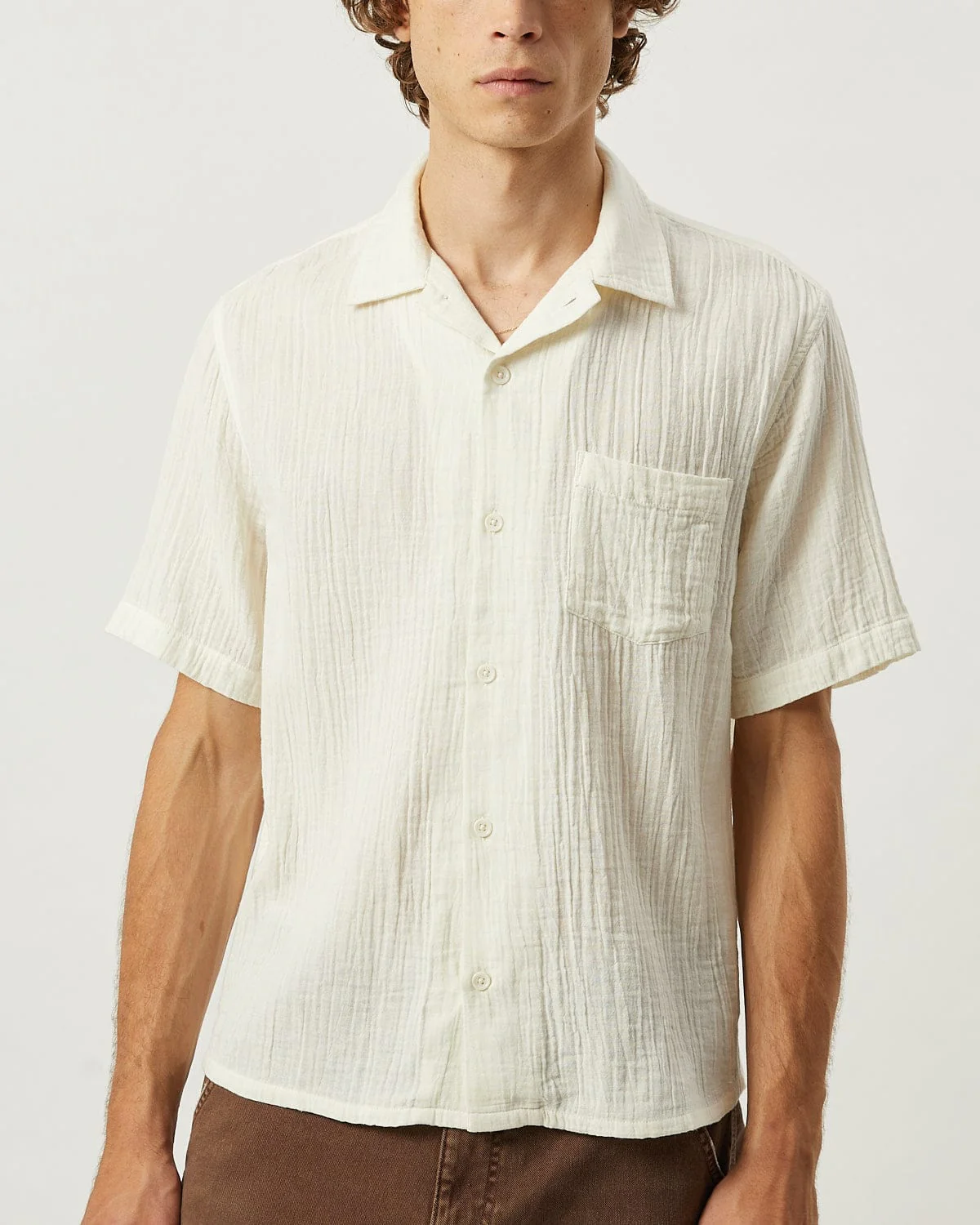 Double Cloth SS - Natural - Image 3