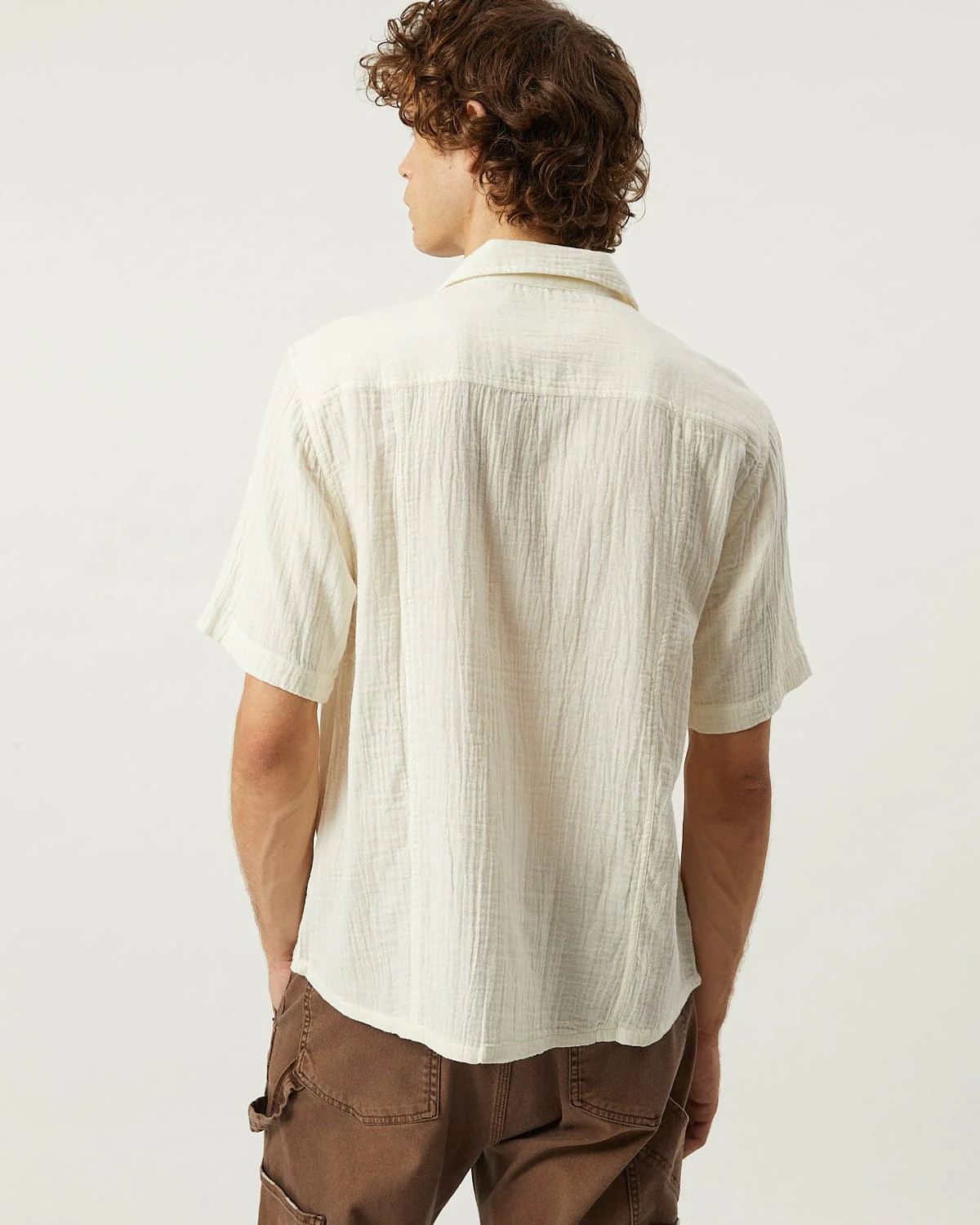 Double Cloth SS - Natural - Image 4
