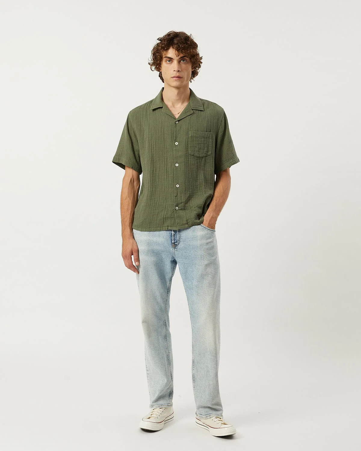 Double Cloth SS - Army - Image 2