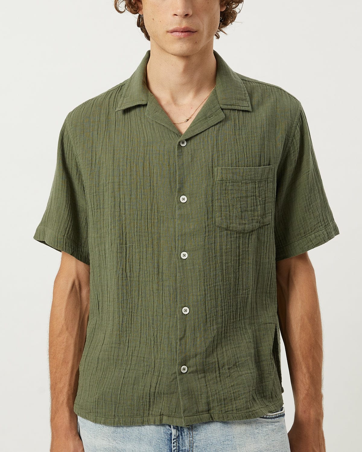 Double Cloth SS - Army - Image 3