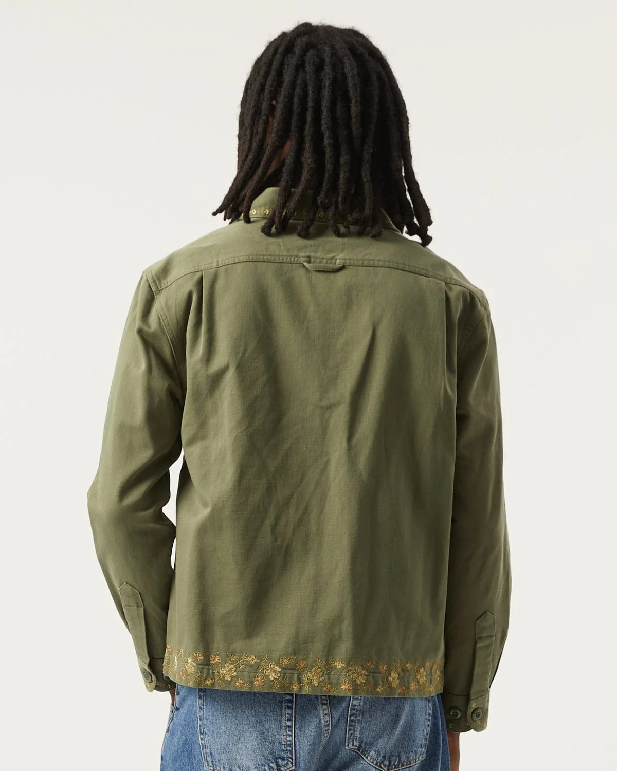 Embroidered Military Jacket - Image 3