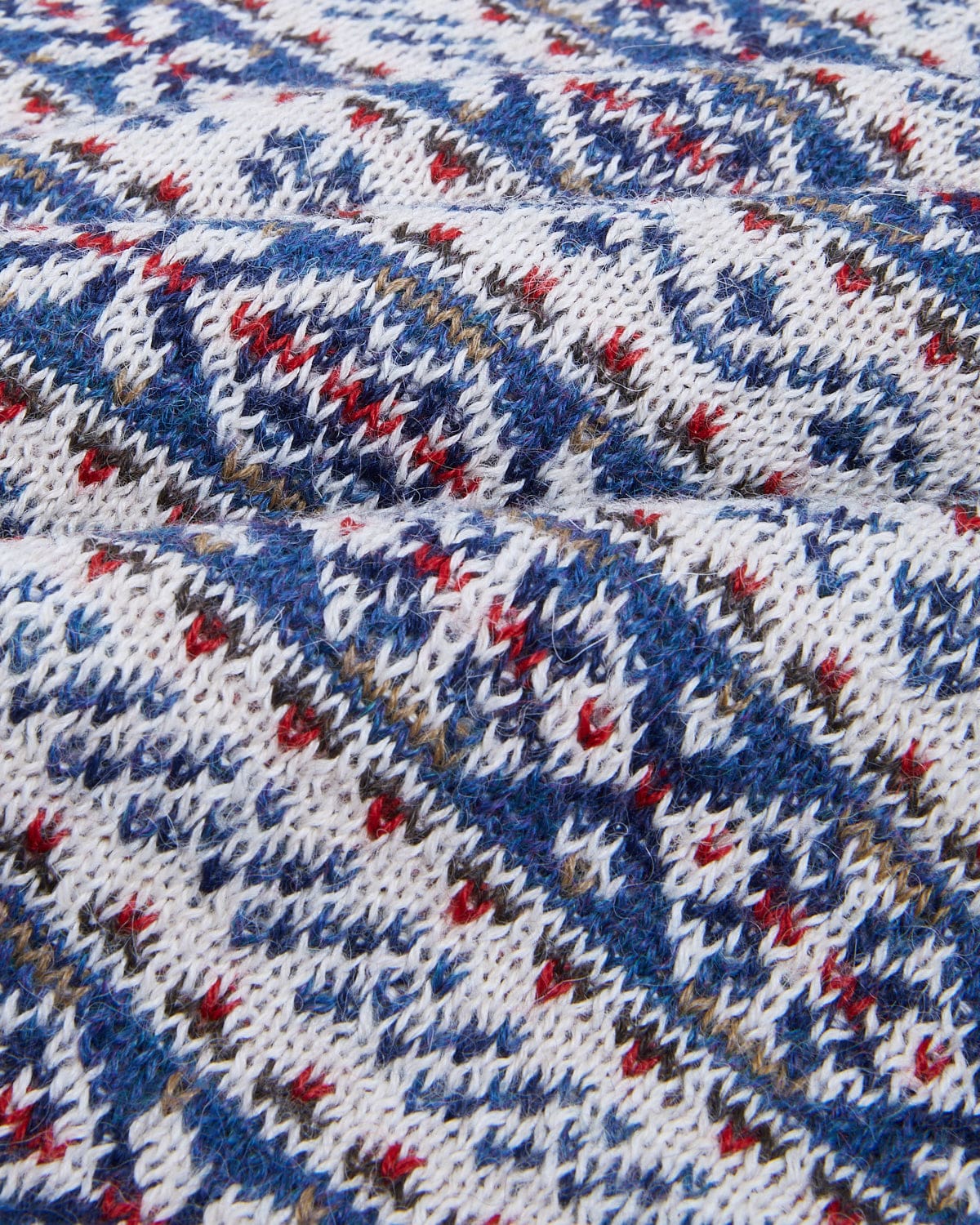Fair Isle Crewneck - Natural - Image 5