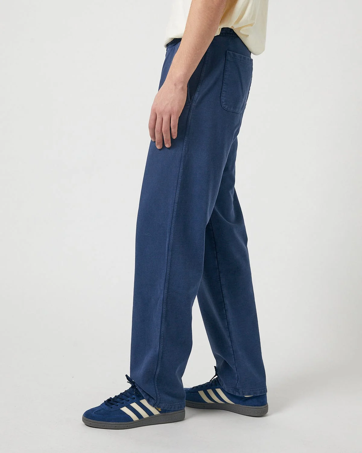 French Terry Sweatpant - Navy - Image 4