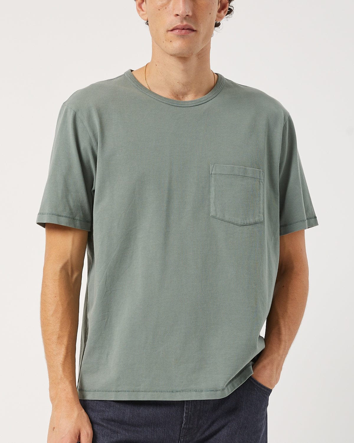 Garment Dye Tee - Seafoam - Image 3