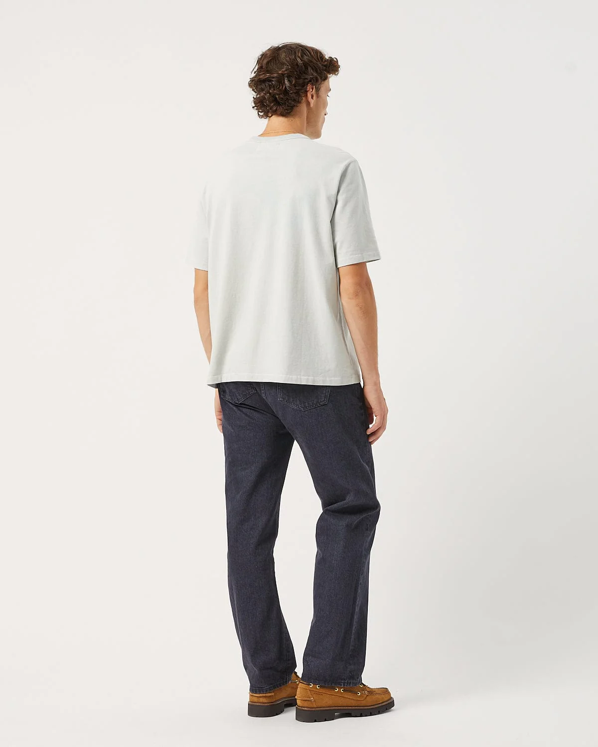Garment Dye Tee - Light Blue - Image 4