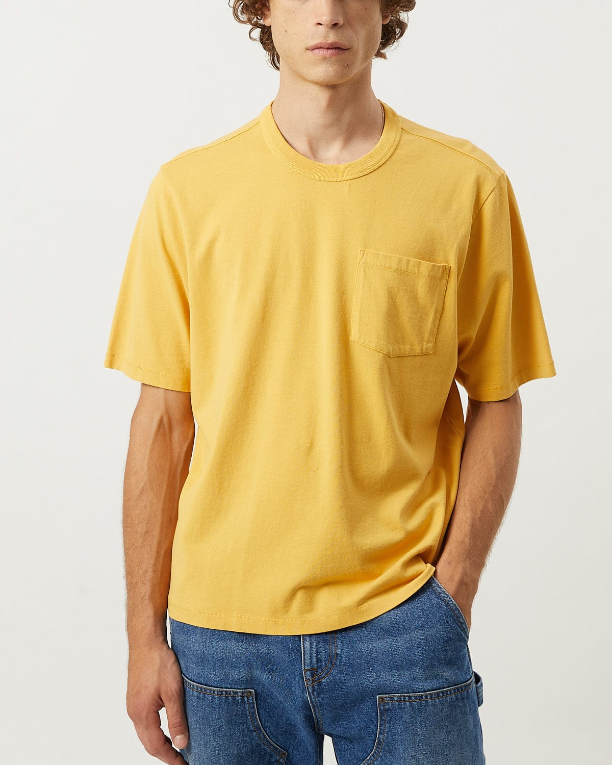 Garment Dye Tee - Gold - Image 4