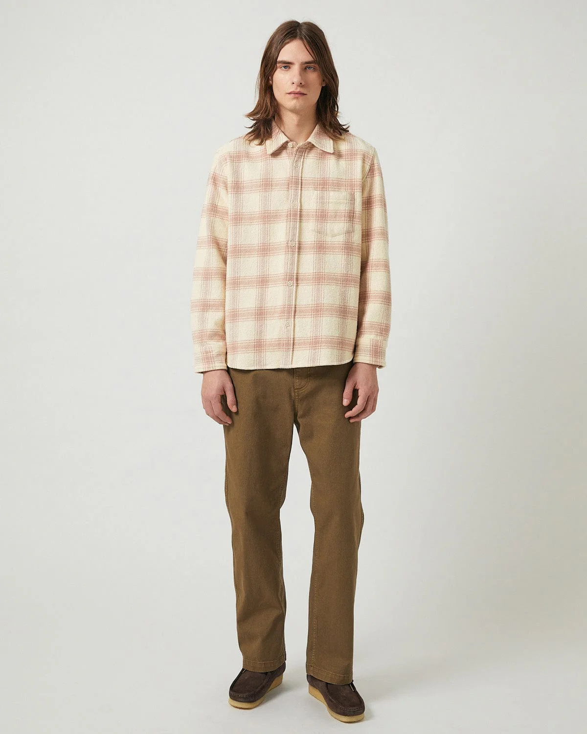 Heavy Twill Trouser - Brown - Image 2