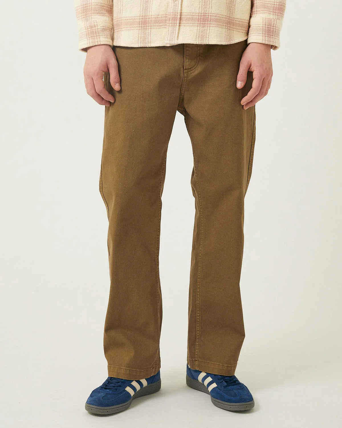 Heavy Twill Trouser - Brown - Image 3