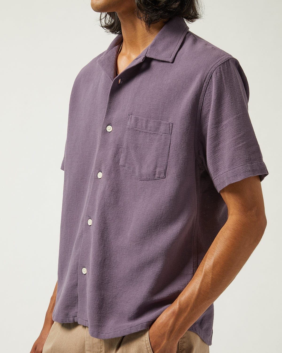 Hopsack SS - Violet - Image 3