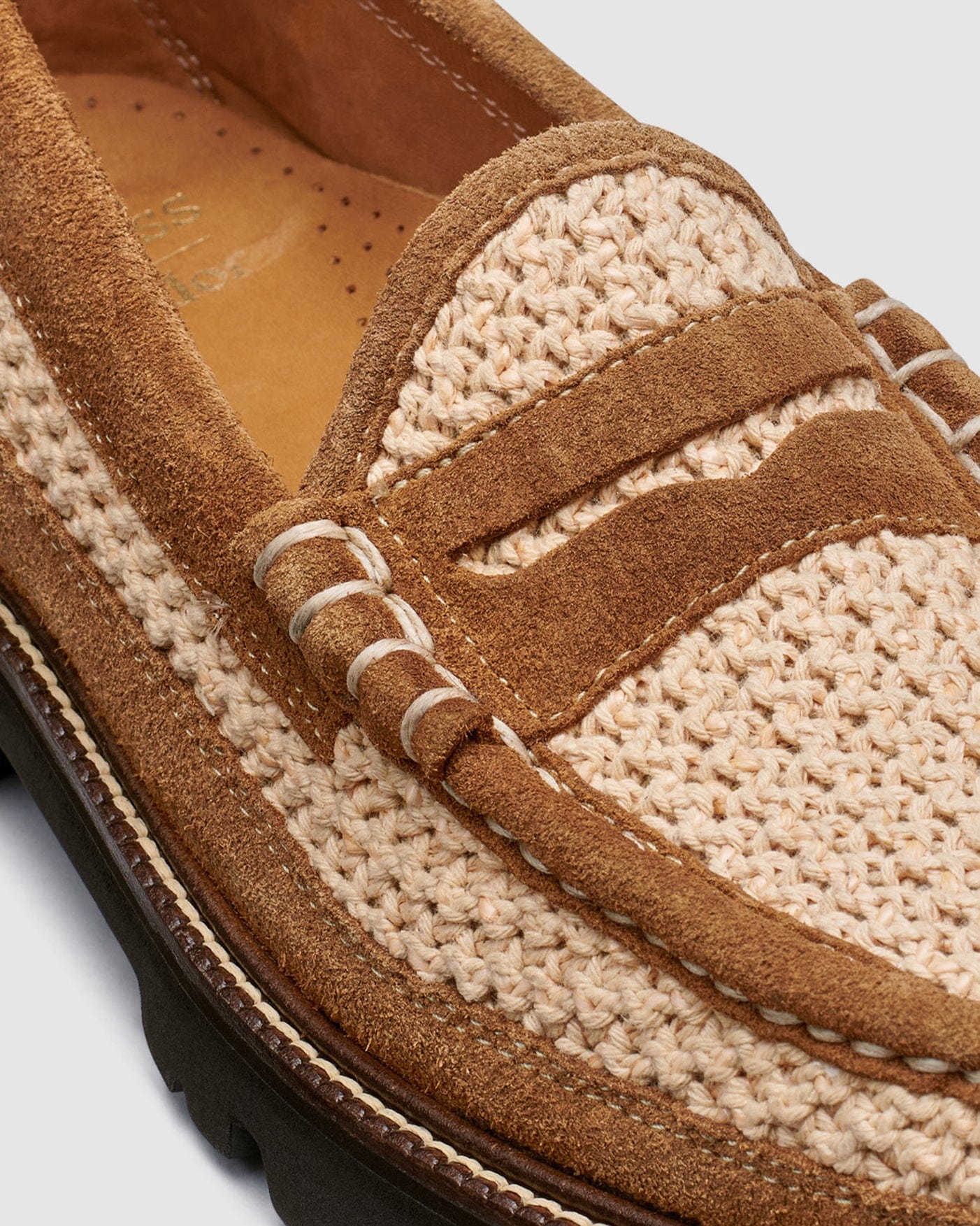 G.H. BASS x Corridor Larson Raffia Loafer - Image 2