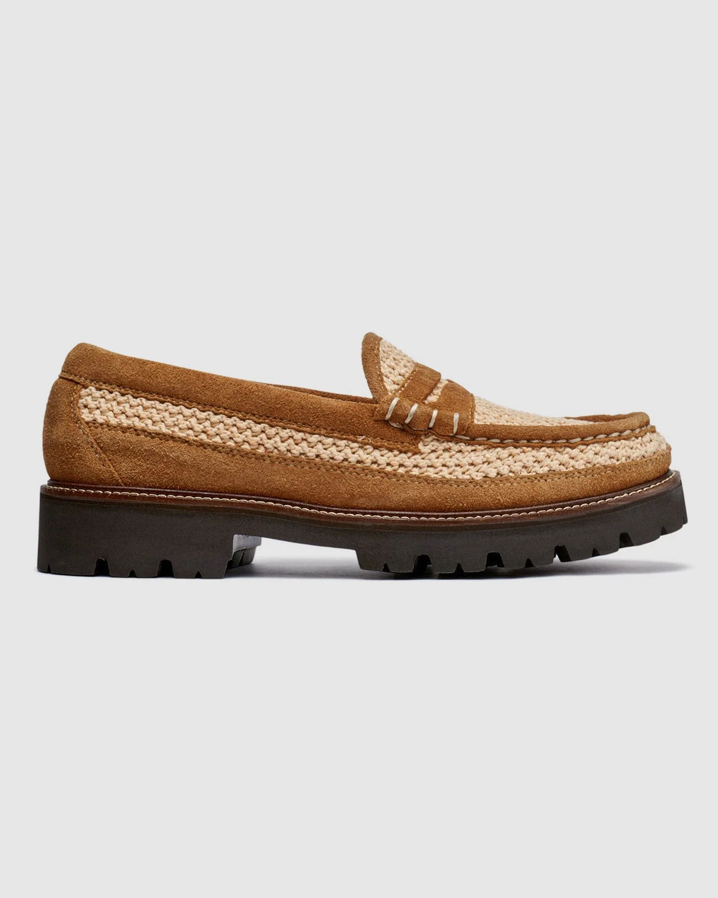 G.H. BASS x Corridor Larson Raffia Loafer - Image 4