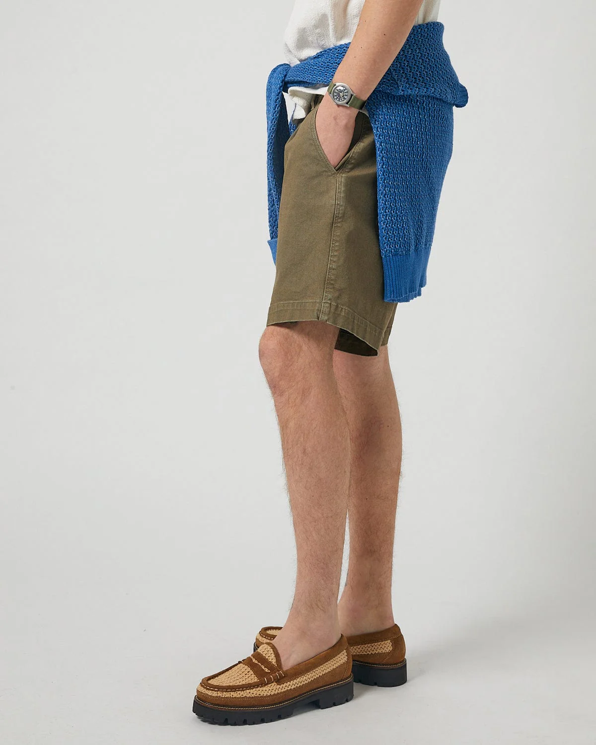 G.H. BASS x Corridor Larson Raffia Loafer - Image 9