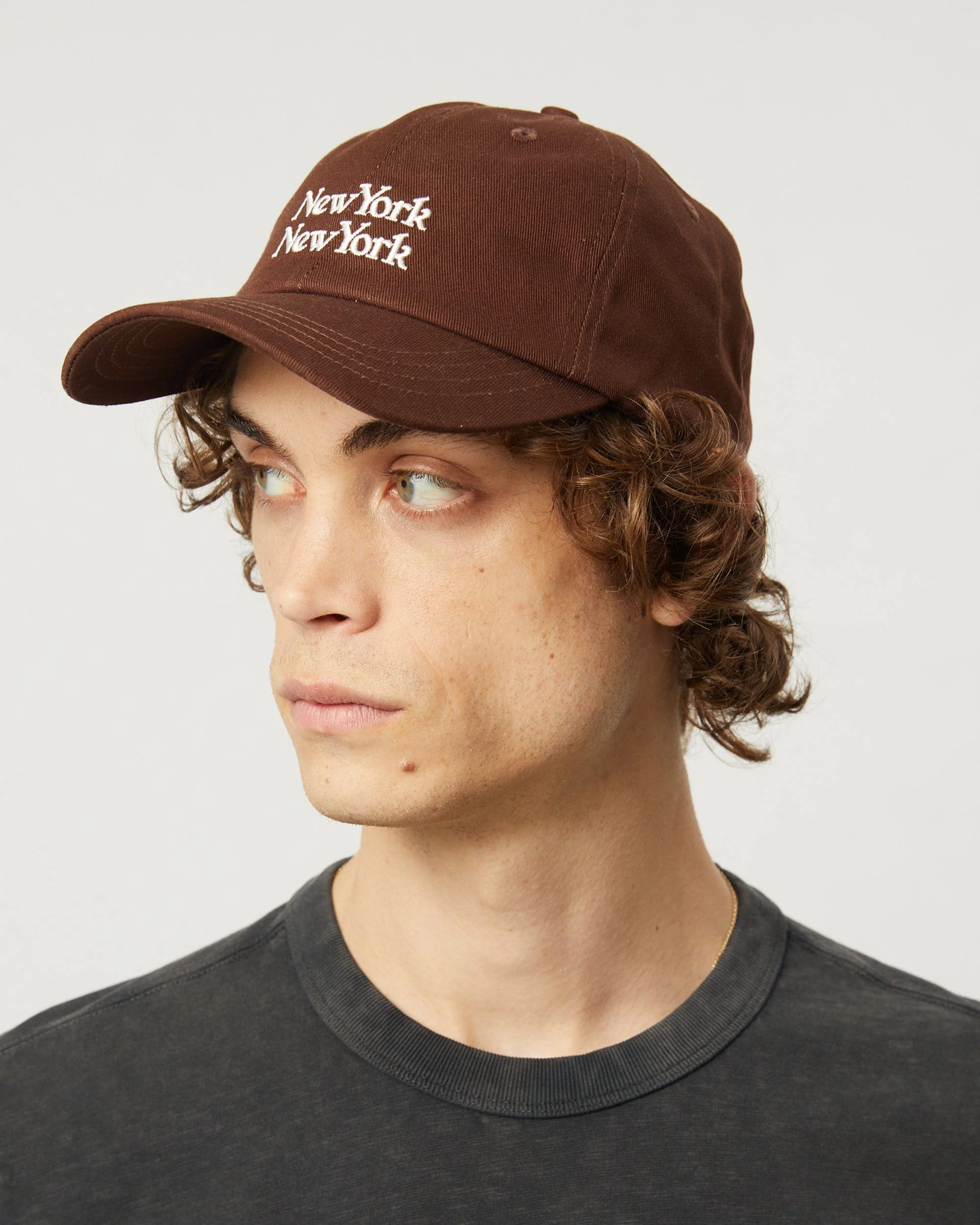 NY NY Cap - Brown - Image 3