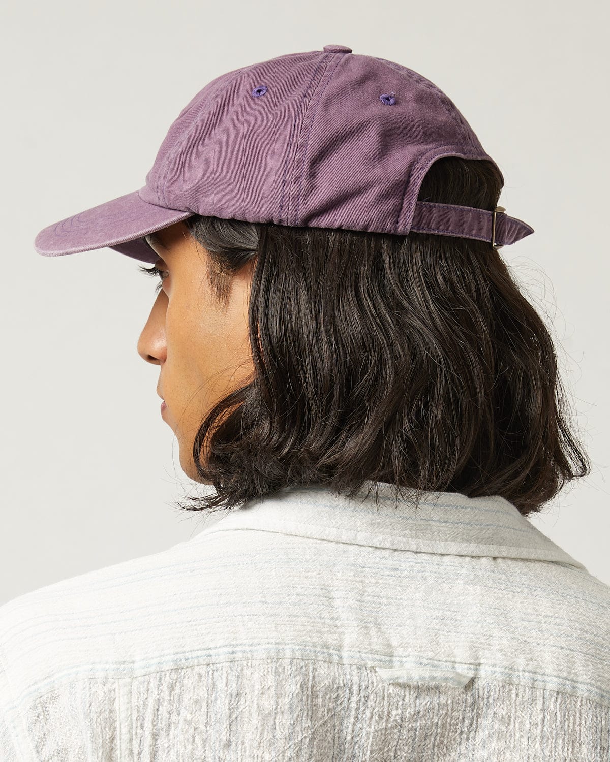 NY NY Script Hat - Purple - Image 3