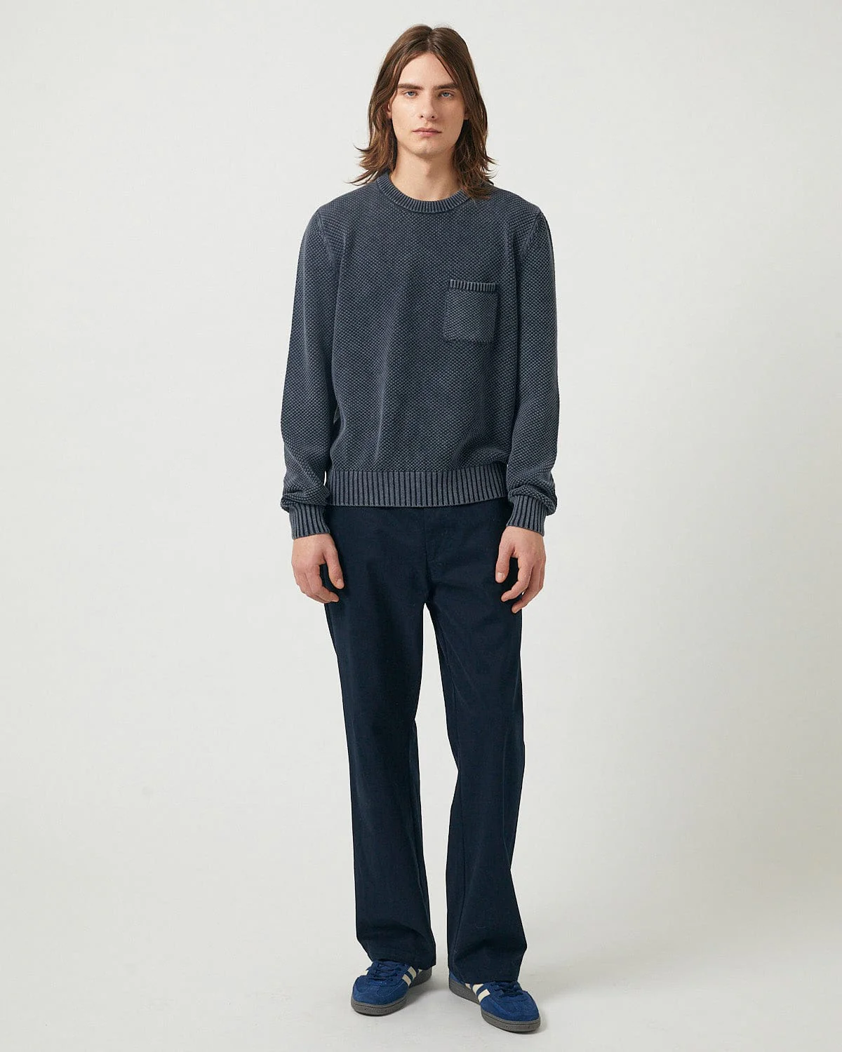 Pocket Crewneck - Black - Image 2