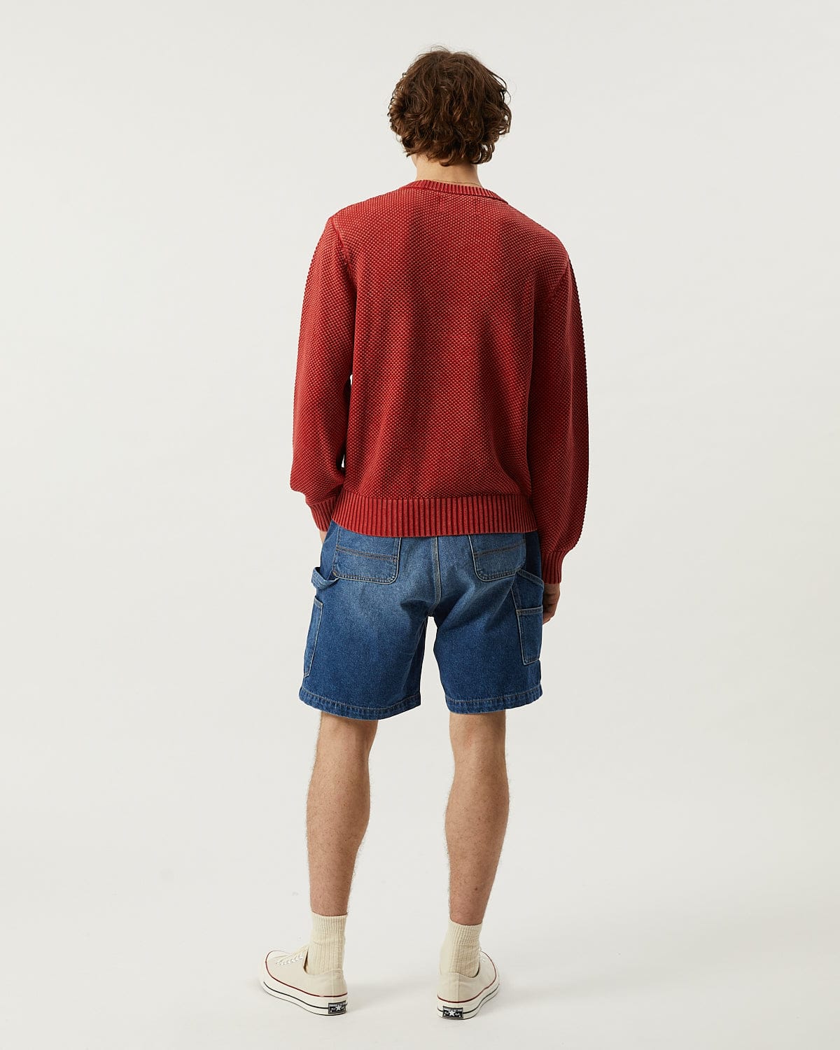 Pocket Crewneck - Red - Image 3