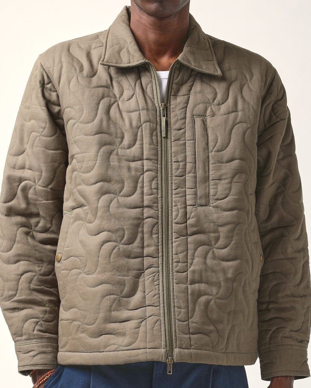 Quilted Zip Jacket - Image 2