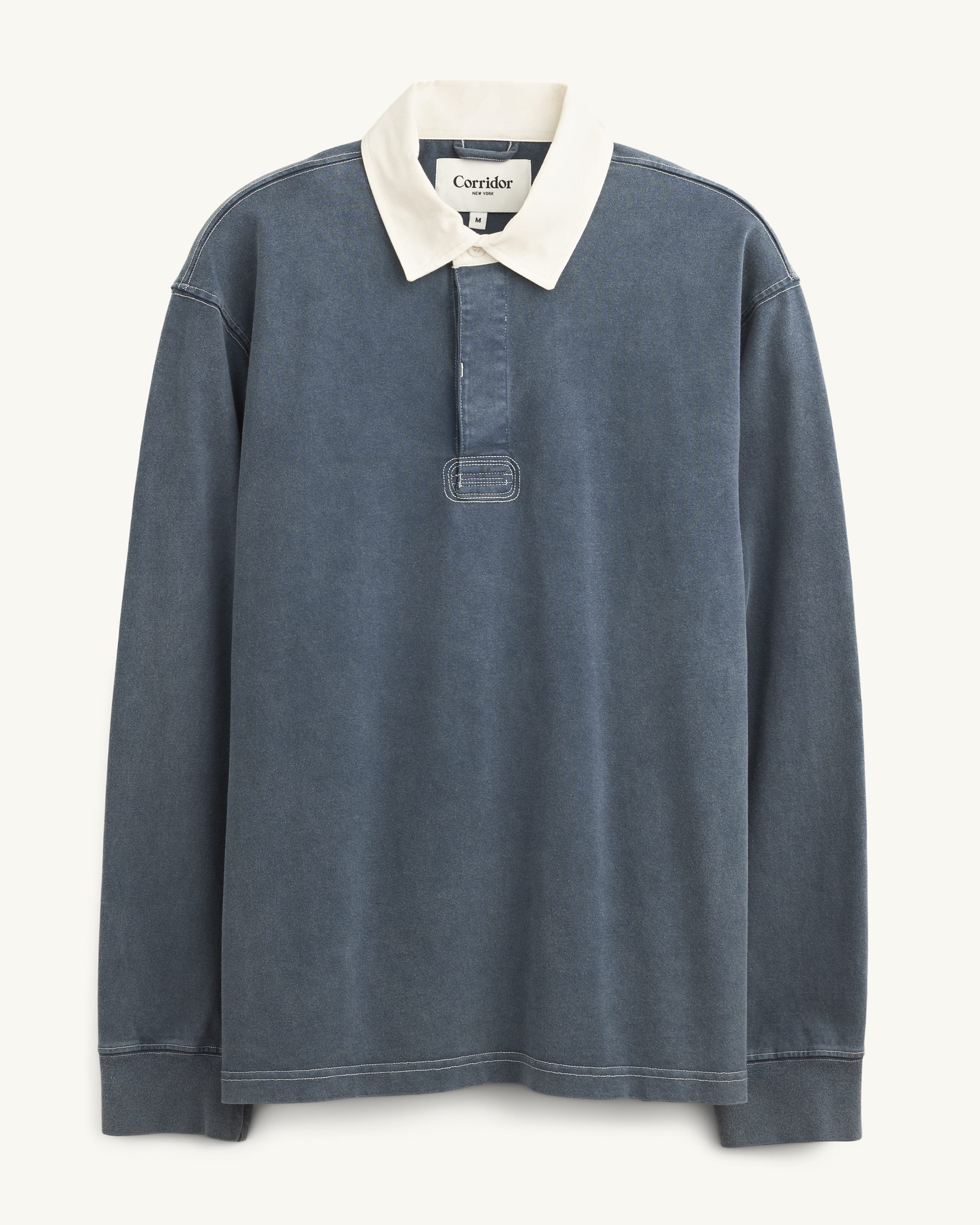 Rugby LS - Navy - Image 2