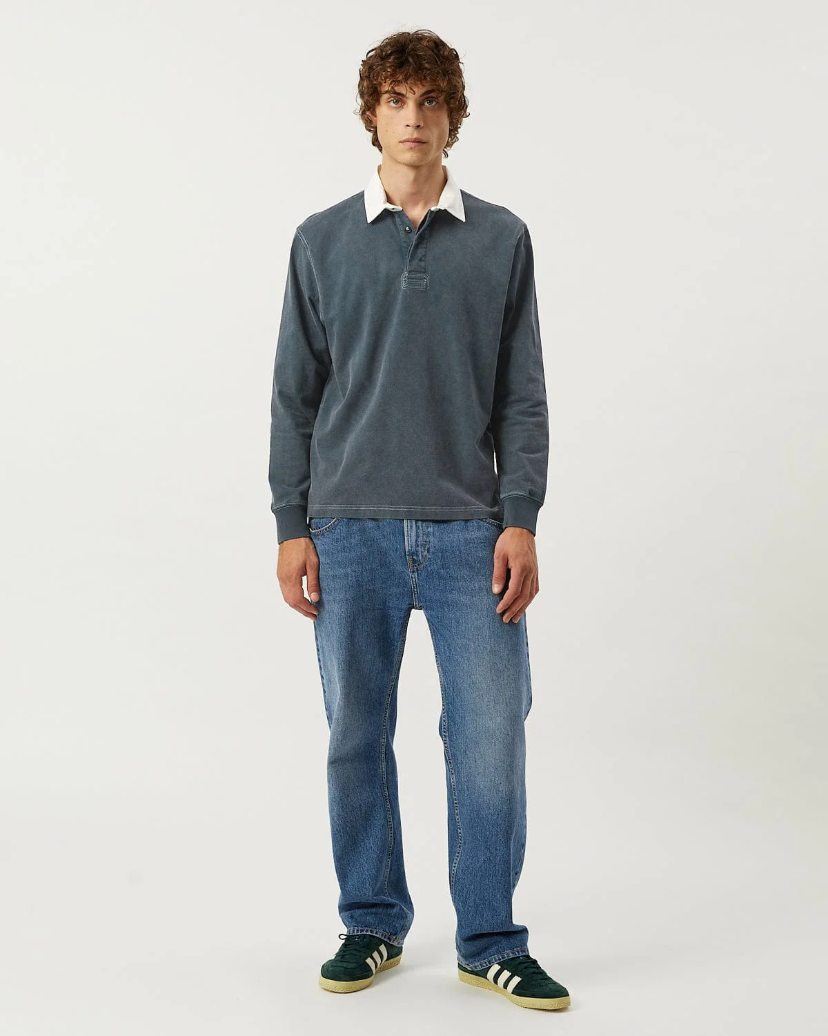 Rugby LS - Navy - Image 4