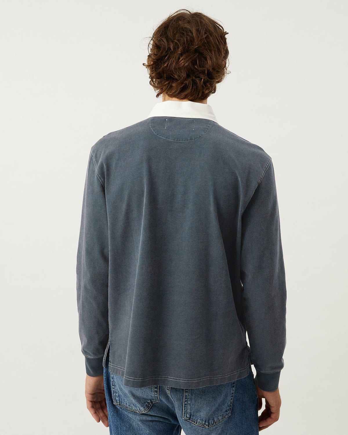 Rugby LS - Navy - Image 5