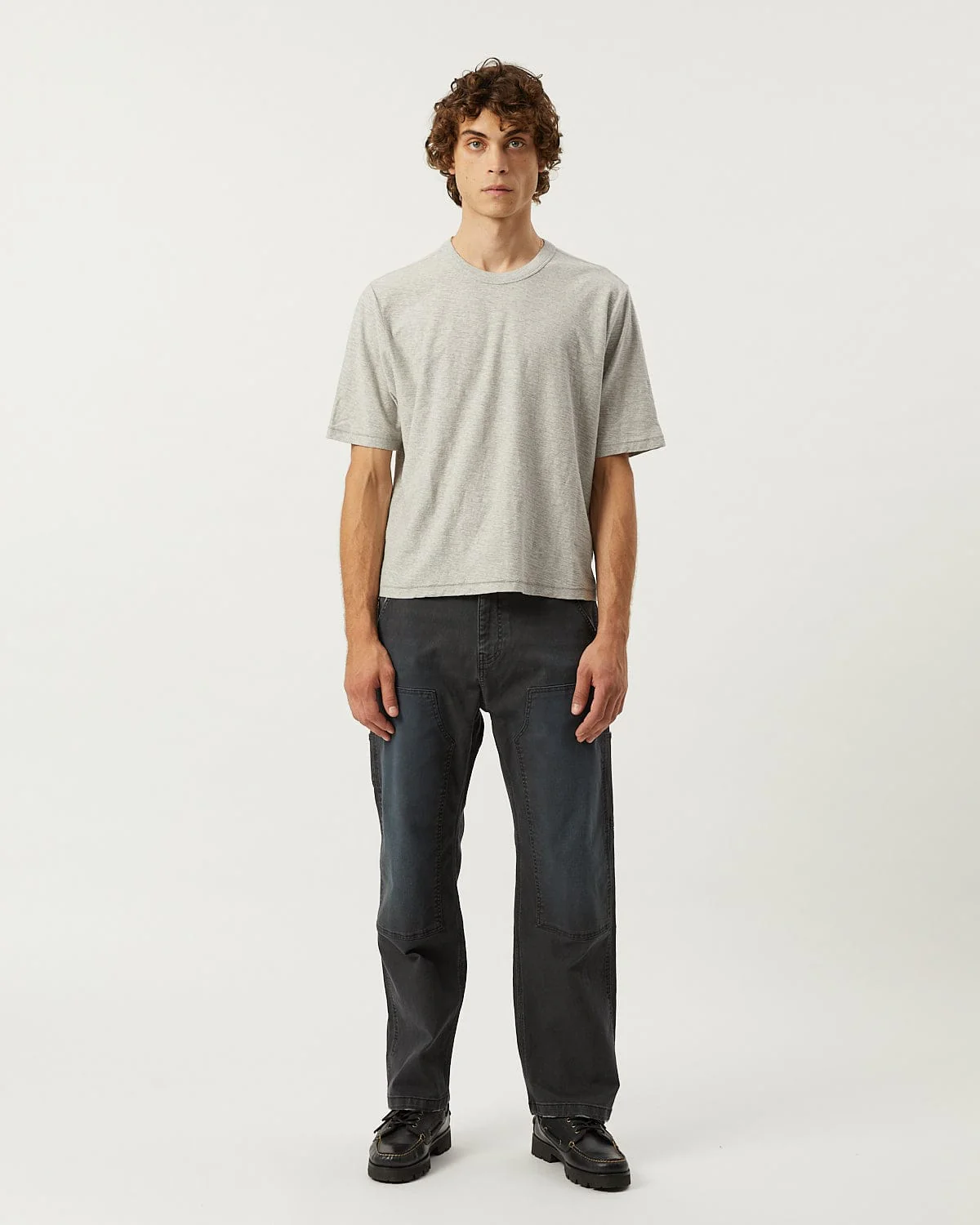 Slub Tee - Heather Grey - Image 2