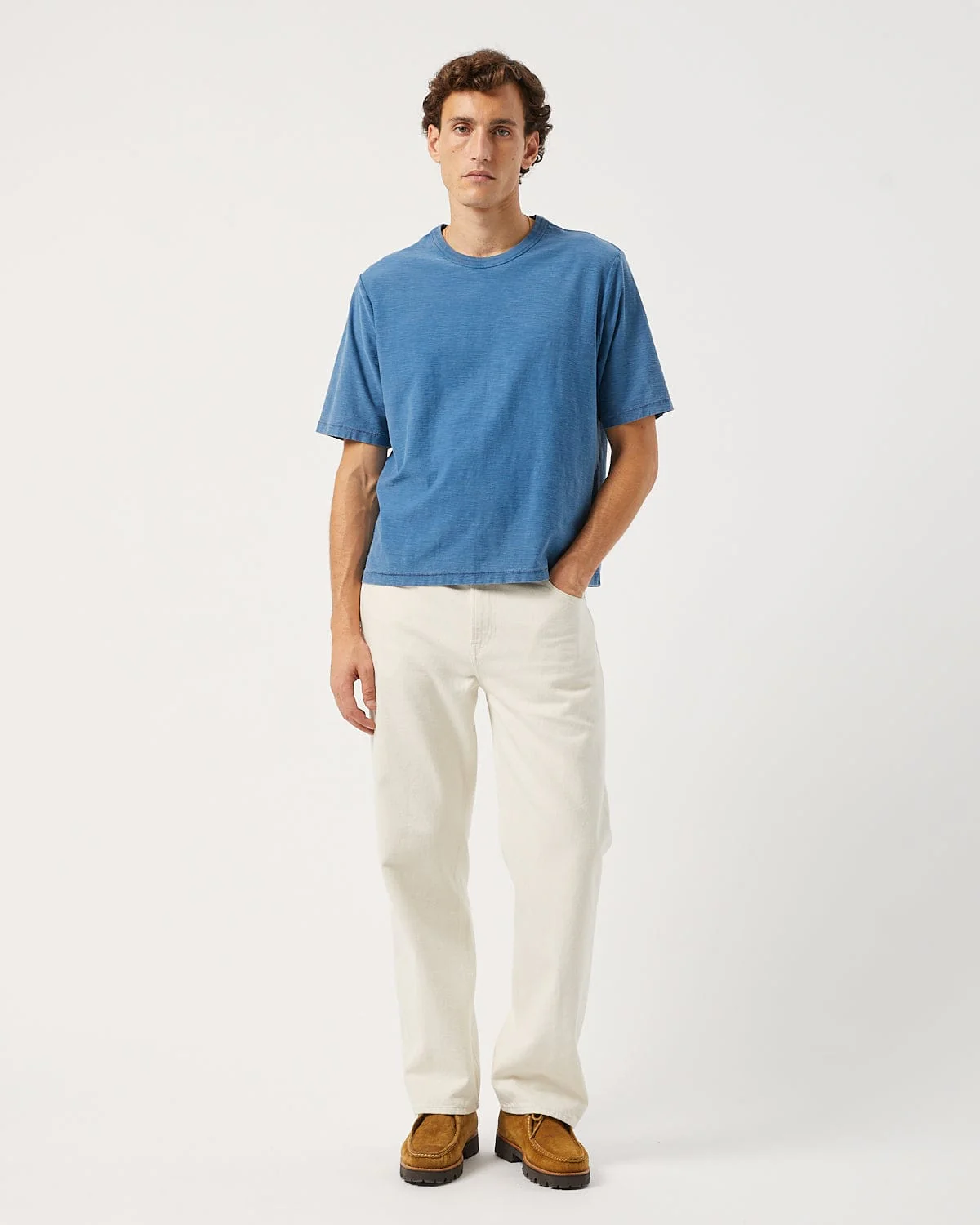 Slub Tee - Indigo - Image 2