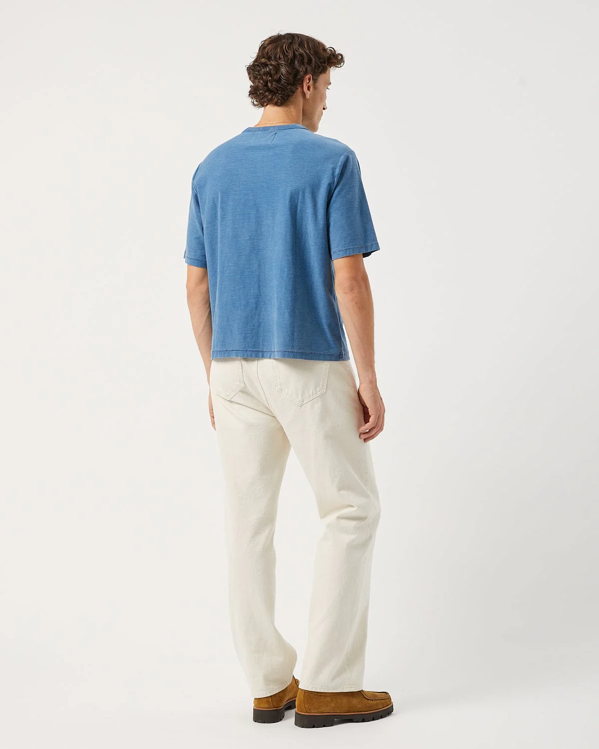 Slub Tee - Indigo - Image 4