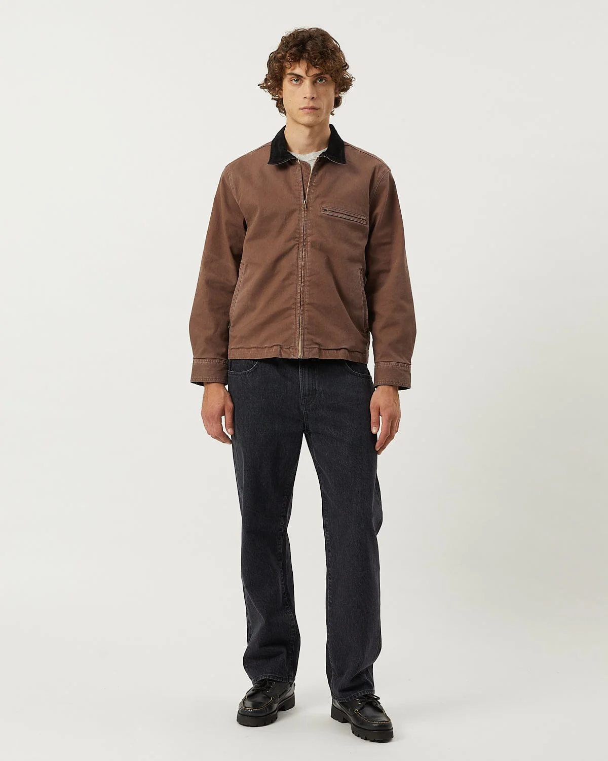 Utility Jacket - Brown - Image 3