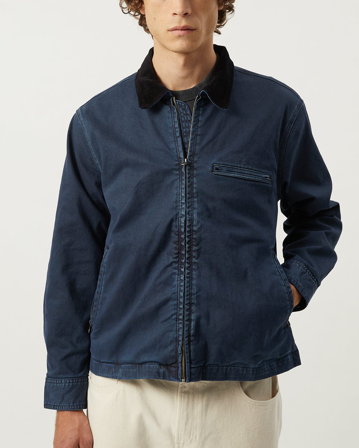 Utility Jacket - Navy - Image 3