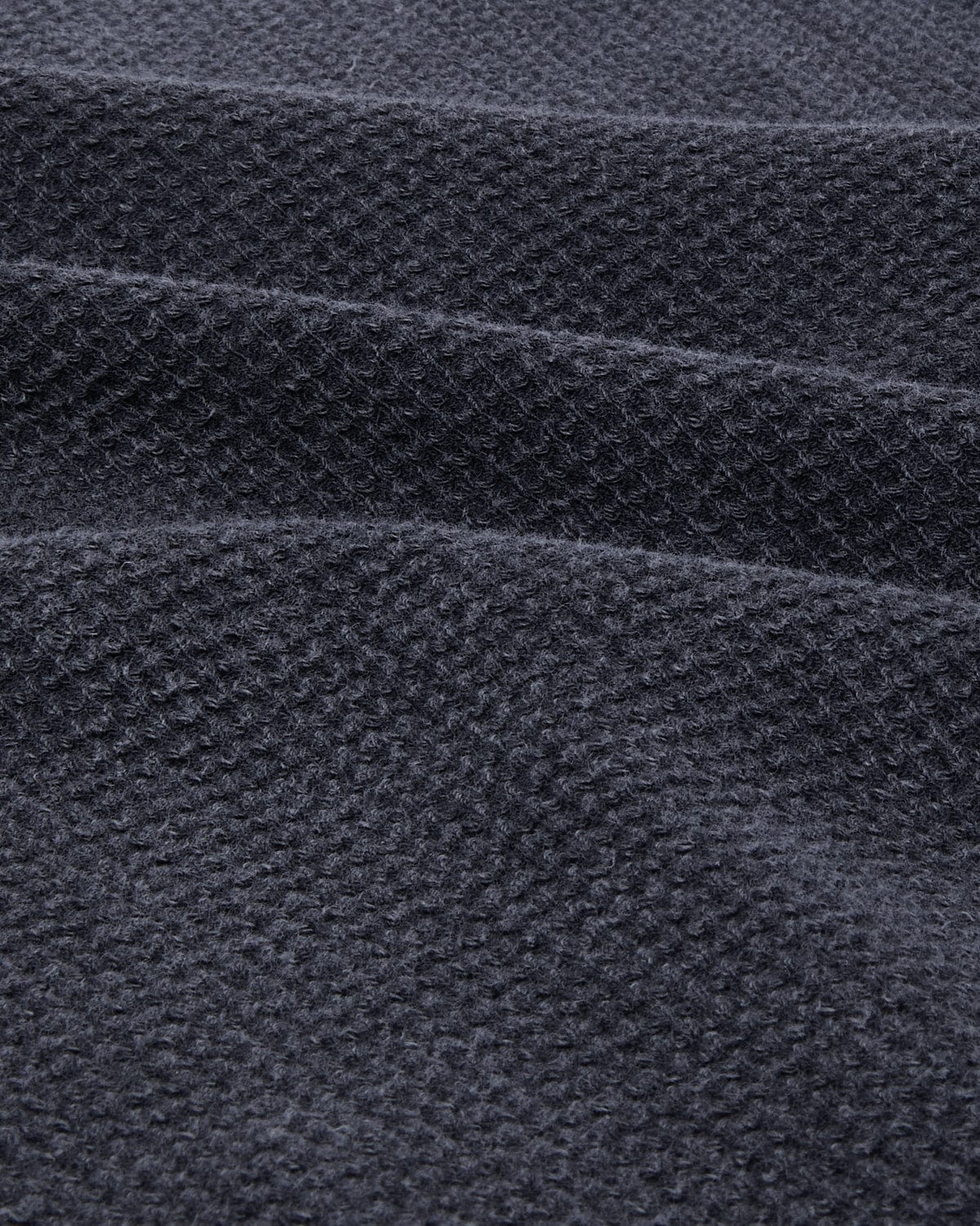 Waffle Henley - Black - Image 4