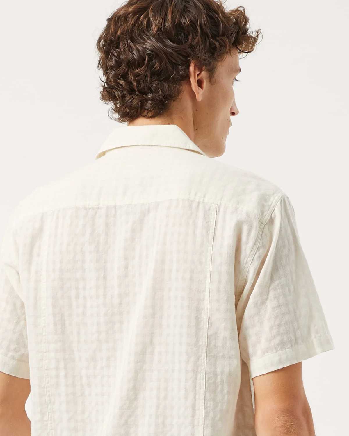 Windowpane Check SS - Natural - Image 4